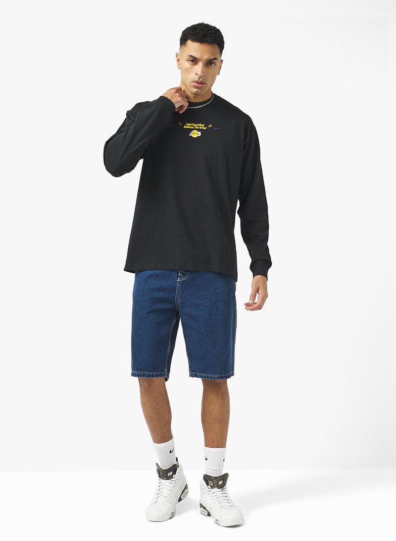 Nike Los Angeles Lakers Max90 T-Shirt - Image 4