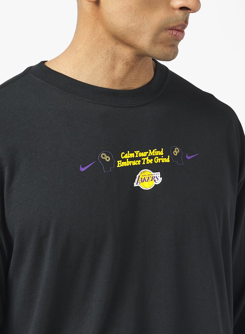 Nike Los Angeles Lakers Max90 T-Shirt - Image 3