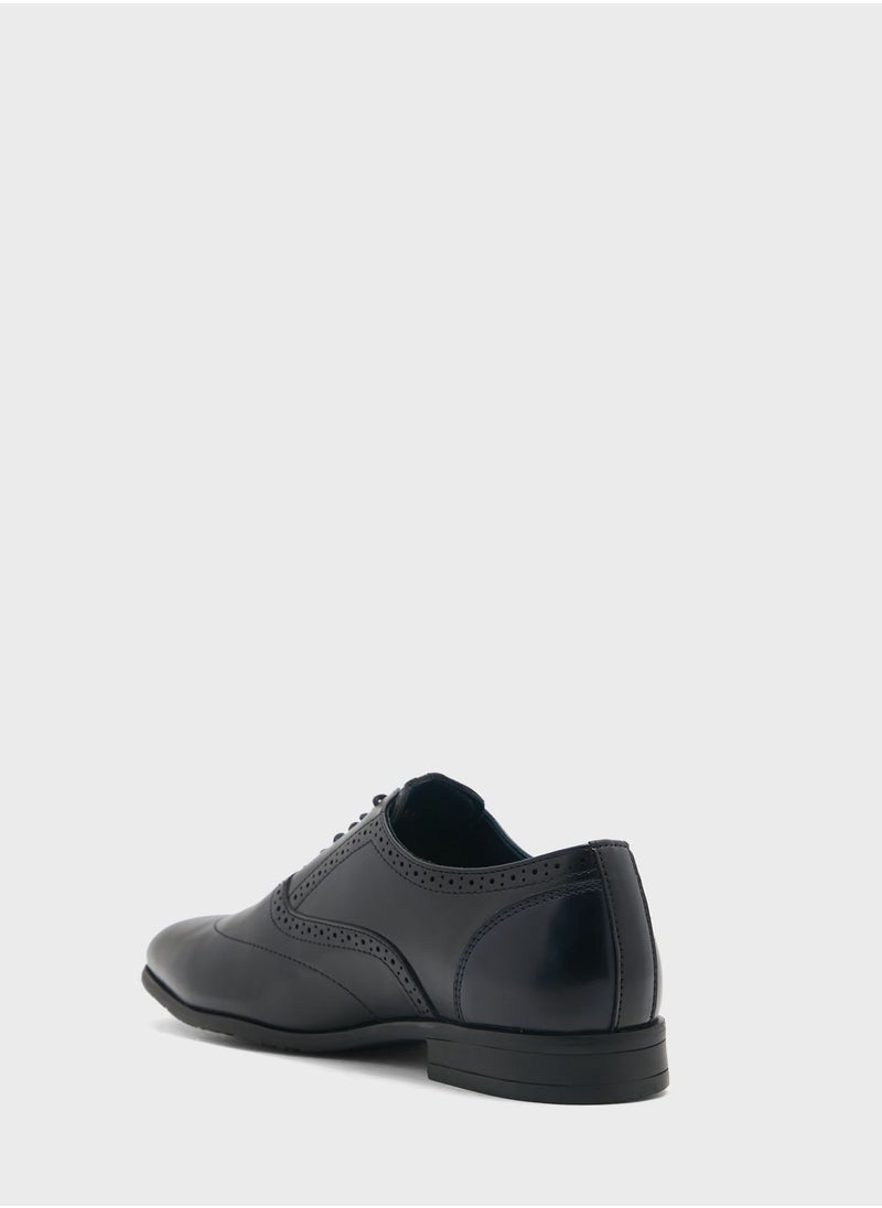 Robert Wood - Oxford  Brogue Formal Lace Ups - Image 1