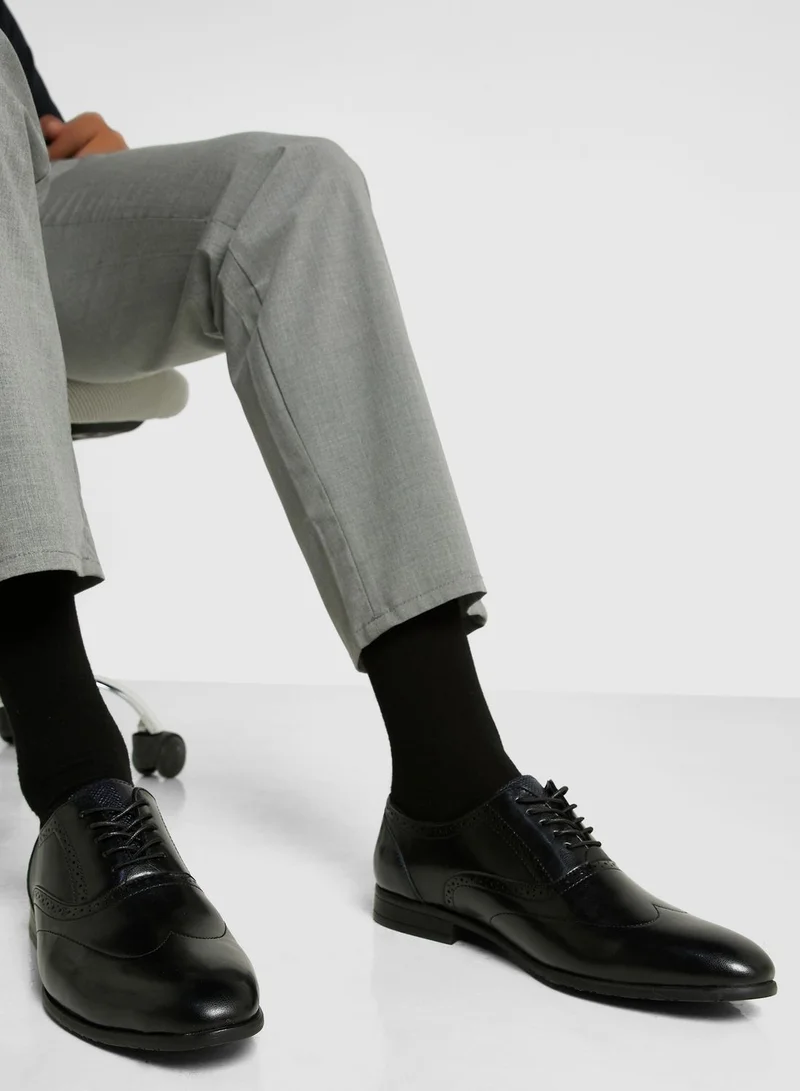 Robert Wood Oxford  Brogue Formal Lace Ups