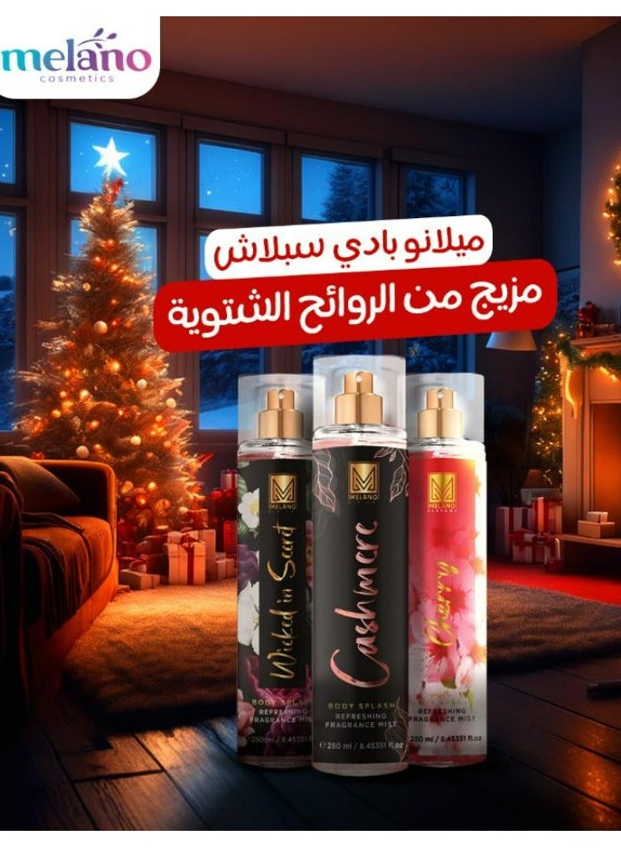 MELANO Body Splash 3 pieces * 250 ml