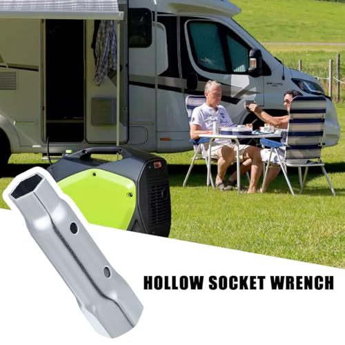 FALVFUN RV Water Heater Element Wrench Socket, 1-1/16 in x 1-1/2 in x 6 in Dual Hex Anode Rod Removal Tool, Water Heater Hex Socket, Universal for Camper Travel Trailer Motorhome - Image 5