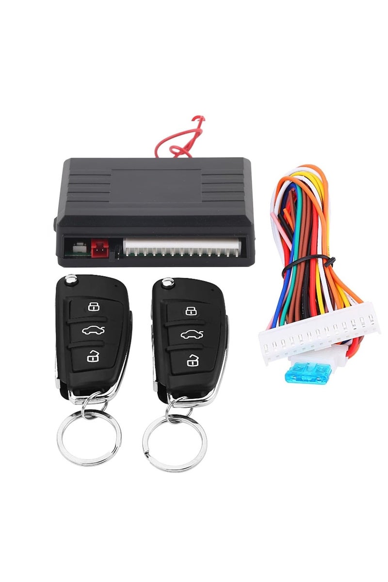 KGL BROSISS Universal Car Door Lock Keyless Entry System with Trunk Release Button, Remote Central Locking Kit - Image 1