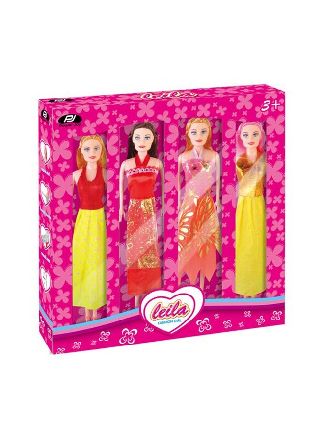 Powerjoy - Leila Fashion Doll 4 in 1 Assorted - Image 1