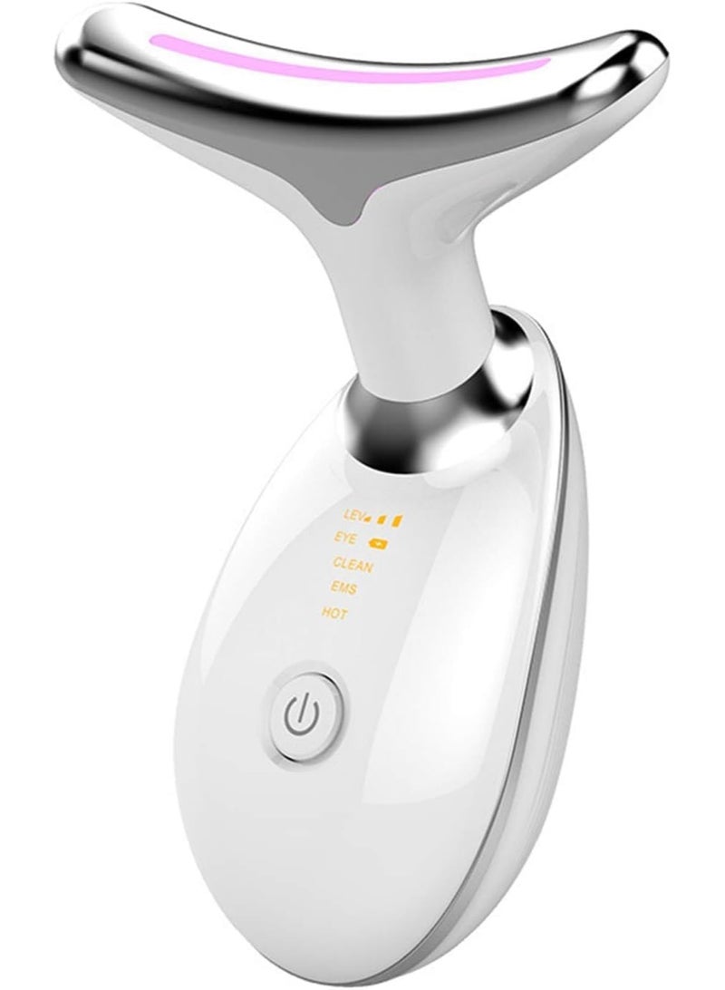 ELTRAZONE Premium 7-in-1 Red Light Therapy Face and Neck Massager – LED Skin Rejuvenation & Wrinkle Removal Tool for Youthful, Radiant Skin – Anti-Aging Facial Massager for Smooth, Glowing Skin – Neck & Face Treatment for All Skin Types - Image 2