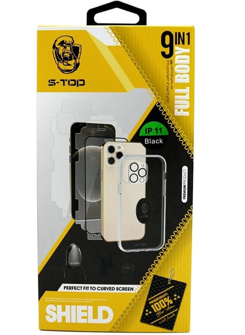 S-TOP Compatible With Iphone 11 Pro Max Iphone 8 Plus Case Cover Samsung Galaxy S6 Edge Full Protection Case Pc Transparent Full Protection Heavy Duty - Image 1