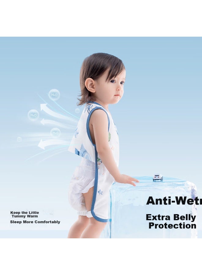 Beptides Peptides Mint Baby Bellyband Baby Vest Summer Clothes Belly Cirference Newborn Baby Infant Half-back Clothes Abdominal Guard Artifact - Image 1