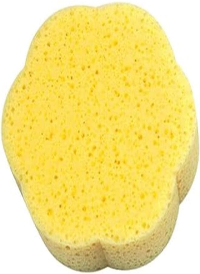 Baby Time Baby Time BT186 Rectangular Bath Sponge for Babies - Yellow 