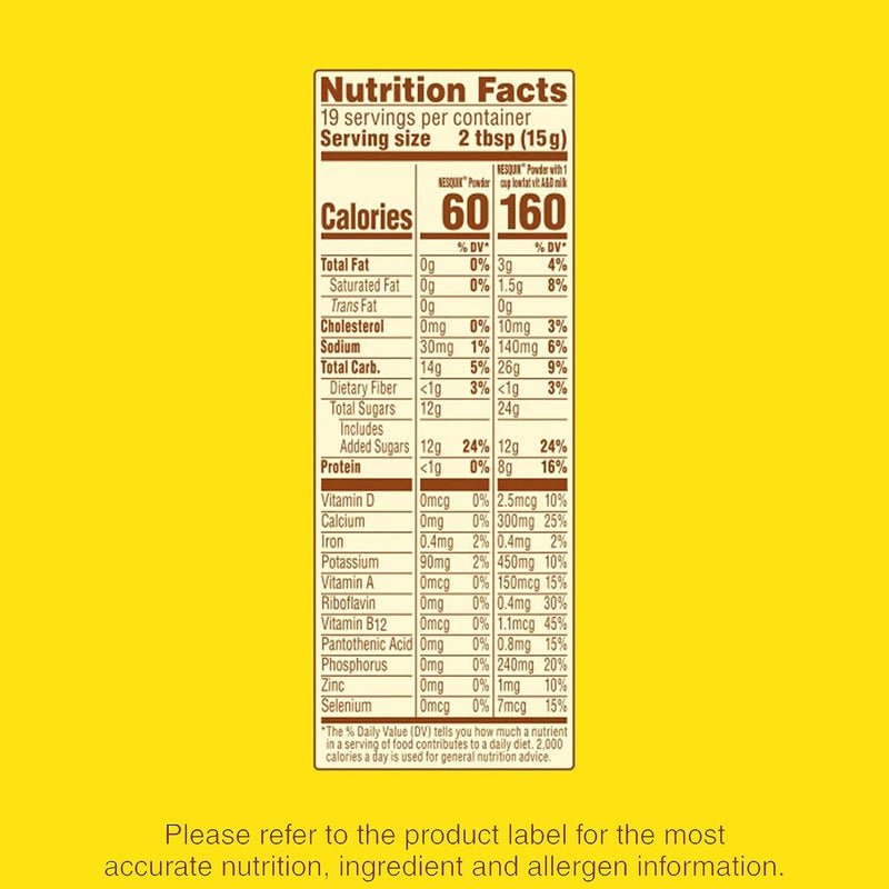 Nesquik Chocolate Powder Drink Mix 10 oz - Image 2