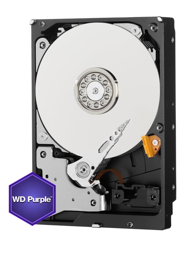 الرقمية الغربية قرص صلب ويسترن ديجيتال للمراقبة – سعة 4 تيرابايت WD40PURZ – ساتا 3.5 إنش، اللون البنفسجي – مخصص لأجهزة DVR/NVR  - Image 5