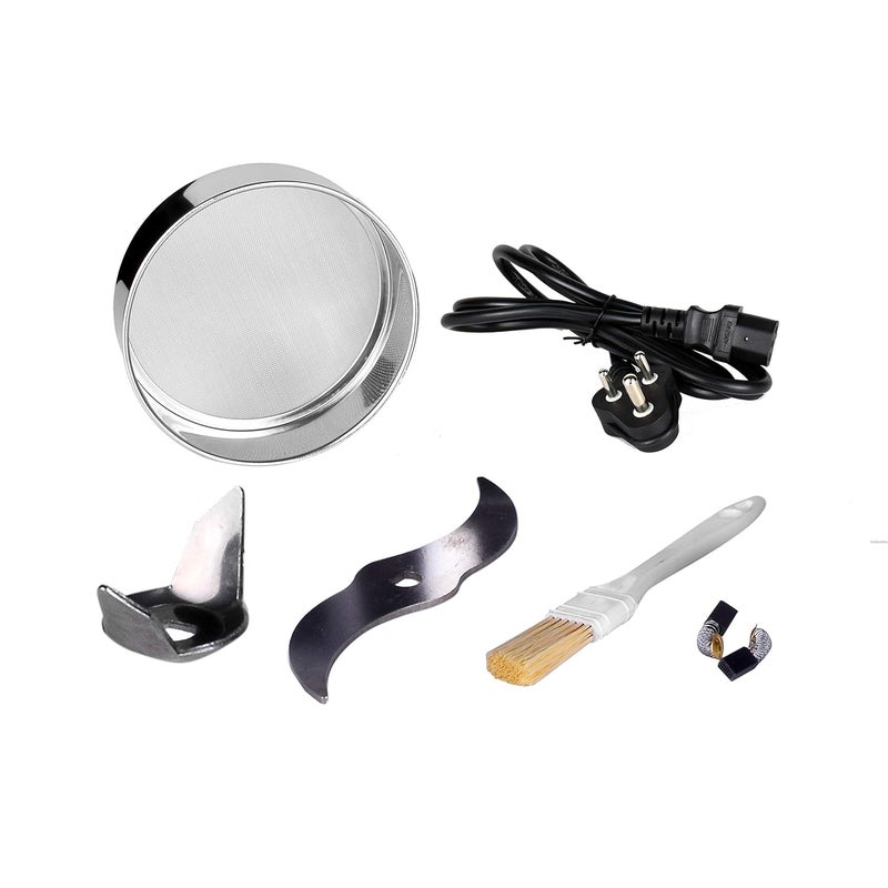 NILSAN NILSAN Stainless Steel 1200 watts Dry Masala Spices Herbs Grinder Capacity 300 gram Silver  - Image 5