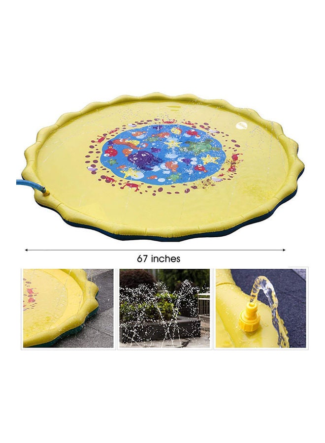 Outdoor Beach Water Toy Sprinkler Spray Pool 170x170cm - Image 5