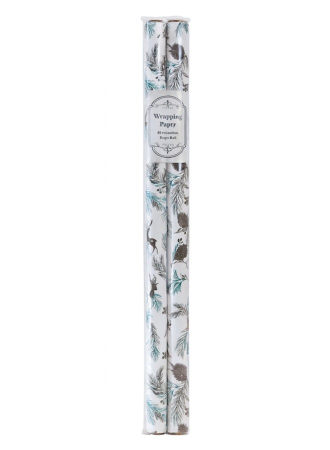 Winter Botanical Wrapping Paper (pack of 2) - Image 1