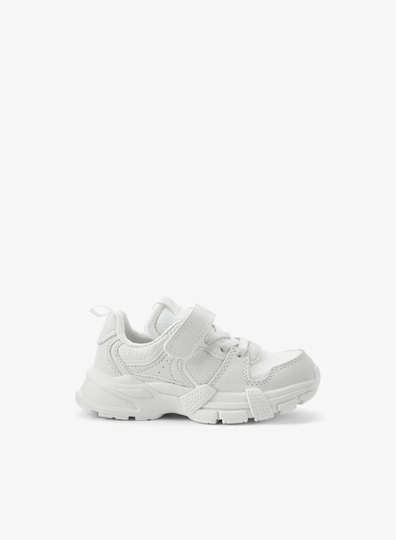 جونيورز Boys Hook & Loop Ankle Sneakers