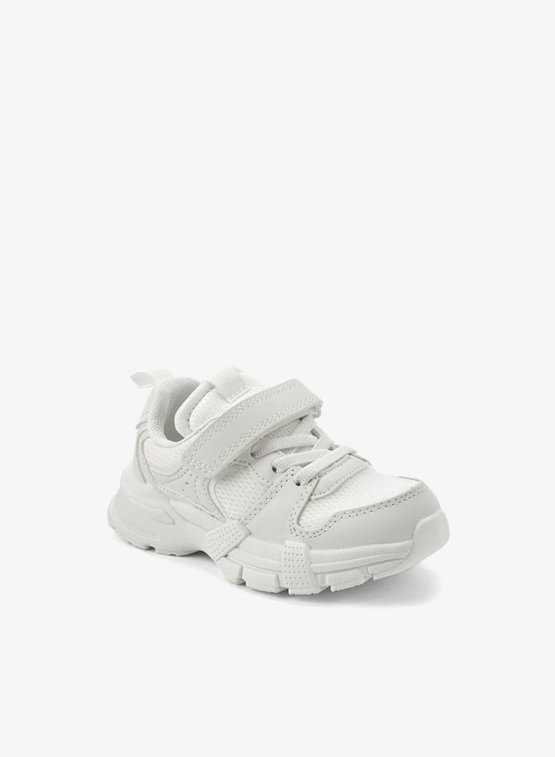 جونيورز Boys Hook & Loop Ankle Sneakers