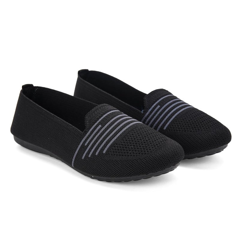 UNIAGE Soft and Comfortable Bottom Flat Heel Ballet Belly No Heel Flats for Women - Image 3