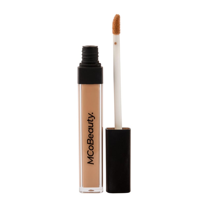 MCoBeauty Brighten Perfect Cream Concealer Medium 15 Natural Buff With Vitamin E Hyaluronic Acid Aloe Vera Evens Skin Tone Concealers Neutralizing Makeup