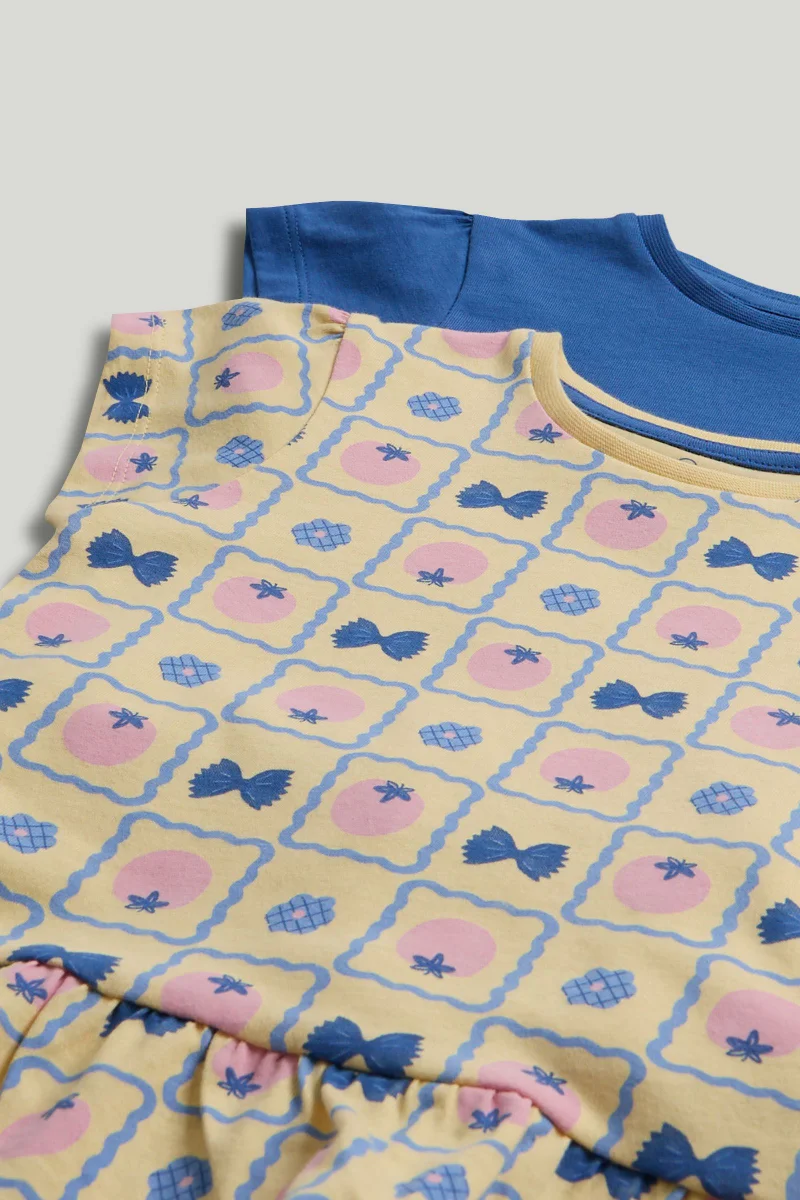 mothercare 2 Pack Peplum T-Shirts