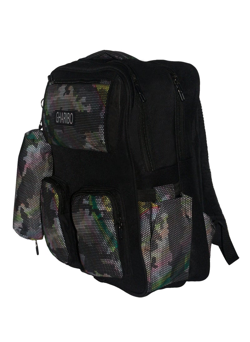Gharibo Bags - School backpack model 2 camouflaged - Image 1