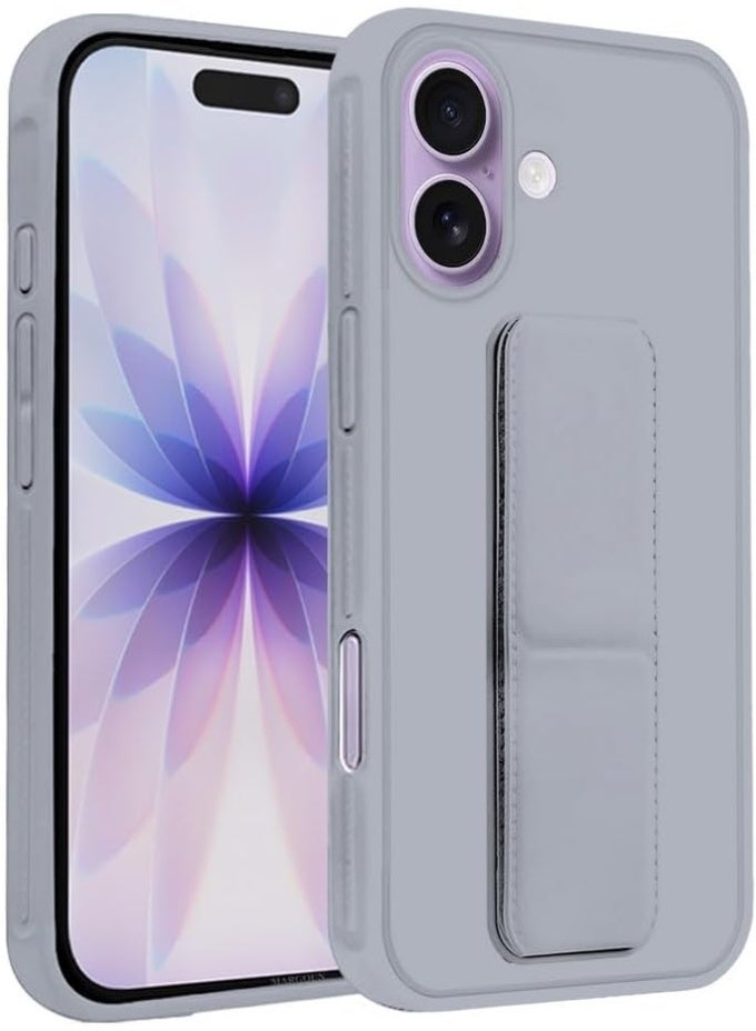 Case for iPhone 17 Back Stand Case Magnetic Car Holder Soft Silicone Case Horizontal and Vertical Kickstand Cover Full protection Case for iPhone 17 - Image 5