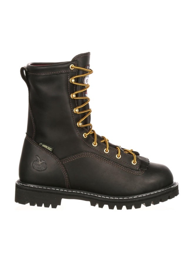 Georgia Boot LacetoToe GORETEX Waterproof 200G Insulated Work Boot Black Size 12M