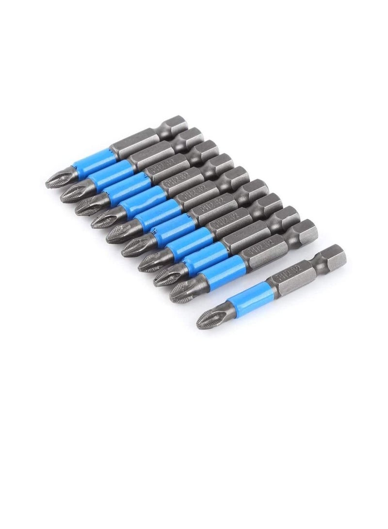 طقم رؤوس مفك 10 قطع PH2 50 مم - Image 3