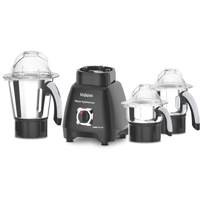 MIXER GRINDER 567 A JUMBO MIX PRO BLACK 1000 WATTS MIXER GRINDER WITH 3 LEAKPROOF JARS WITH SELFLOCK FOR WET DRY SPICES CHUTNEYS CURRIES 1 YEAR WARRANTY MIXER GRINDER
