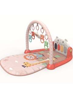 Youleen Baby Gyms Play Mats Non-Toxic Musical Piano Play Indoor Mat Center With Melodies Rattle For Kids Multicolour Musical Activity Center Kick  Play Piano Gym Tummy Time Padded Mat for Newborn Toddler Infa  - Image 1