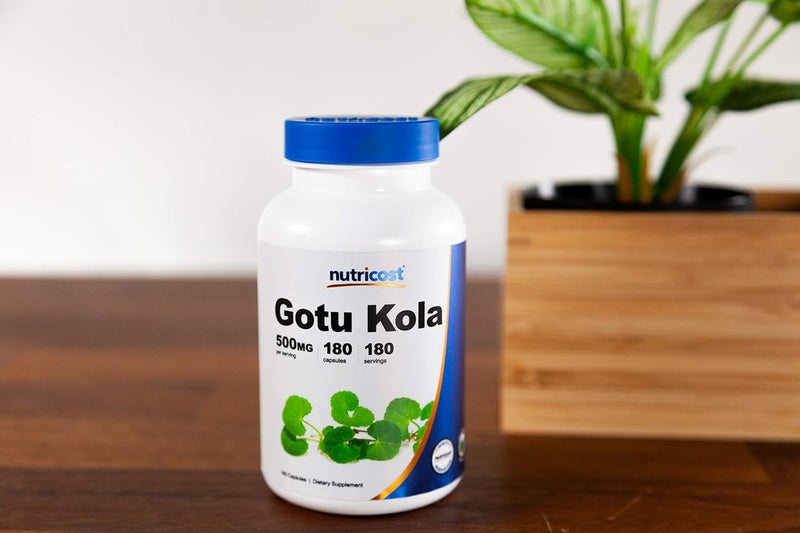 Nutricost Gotu Kola 500 MG 180 Capsules  Vegetarian Capsules Gluten Free NonGMO - Image 3