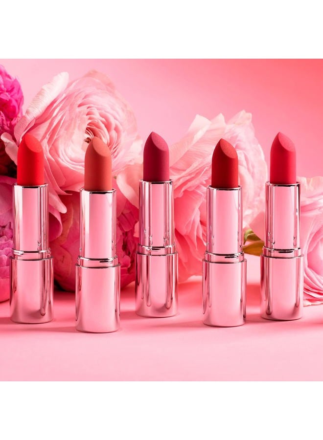 PUPA Petalips Soft Matt Lipstick - Lightweight And Imperceptible - Provides Color With Buildable Intensity - Combines Comfort Of A Balm With A Matte Finish - 011 Vibrant Tulip - 0.123 Oz - Image 4