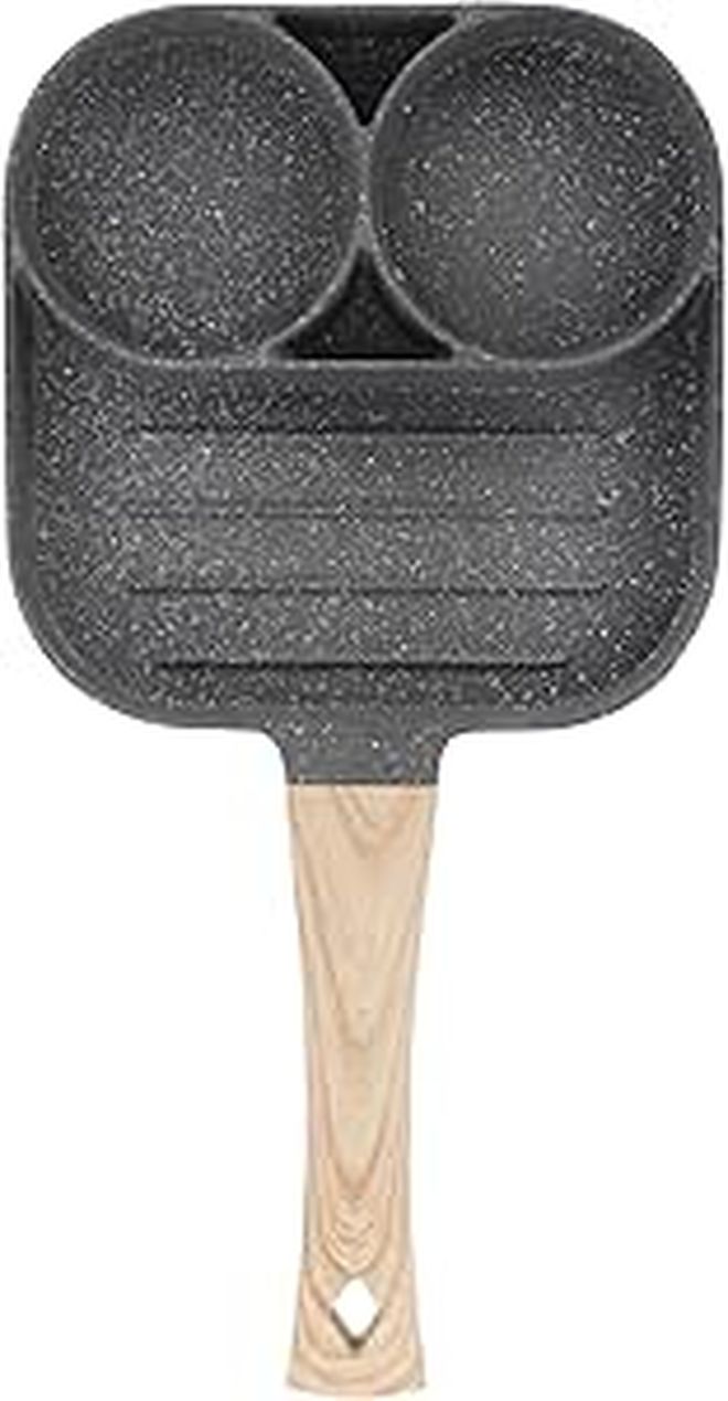 Nonstick Omelet Skillet Mini Pancake Pan Gas Induction Small Egg Frying - Image 1