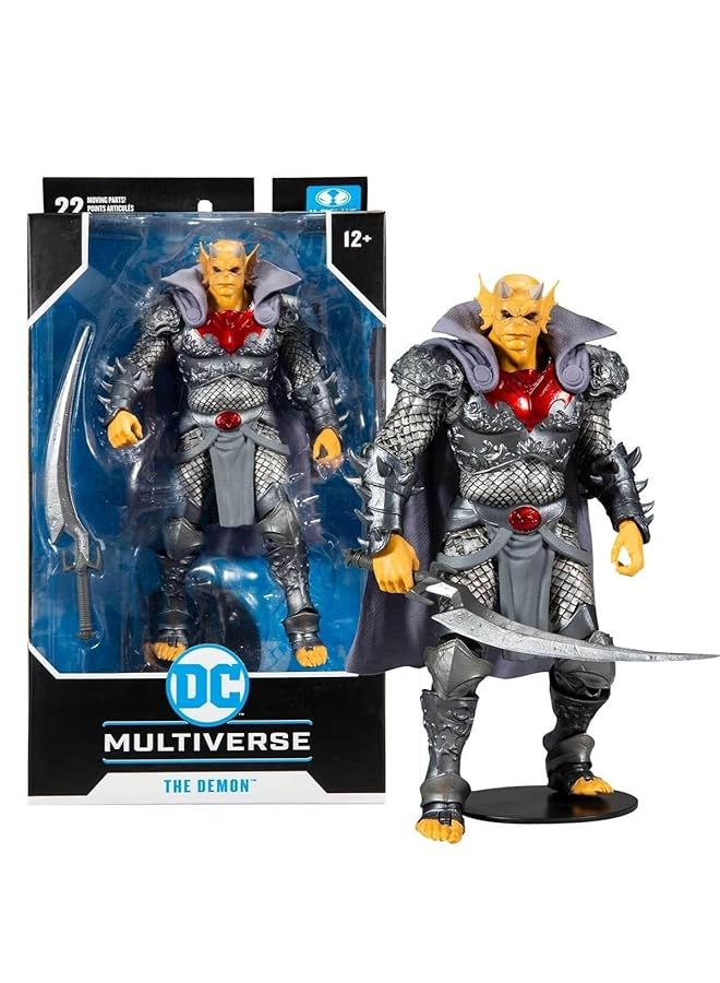 McFarlane Toys Dc Multiverse 7 Inches Demon Knight Action Figure Ultra Articulation 22 Posing Points Comic Inspired Design Collectible Superhero Toy For Boys Kids & Fans – Multicolor - Image 1