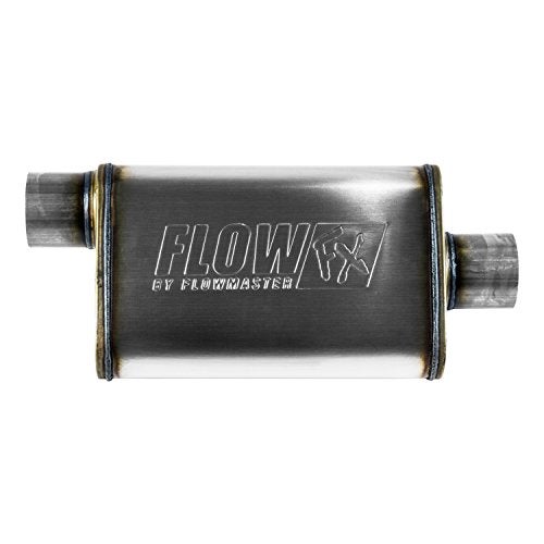 Flowmaster Flow FX Chambered Muffler – 3.00” Offset In / 3.00” Center Out – Moderate Sound – Stainless Steel – Affordable Performance for Modern Trucks, Muscle Cars & Daily Drivers (71229) - Image 2