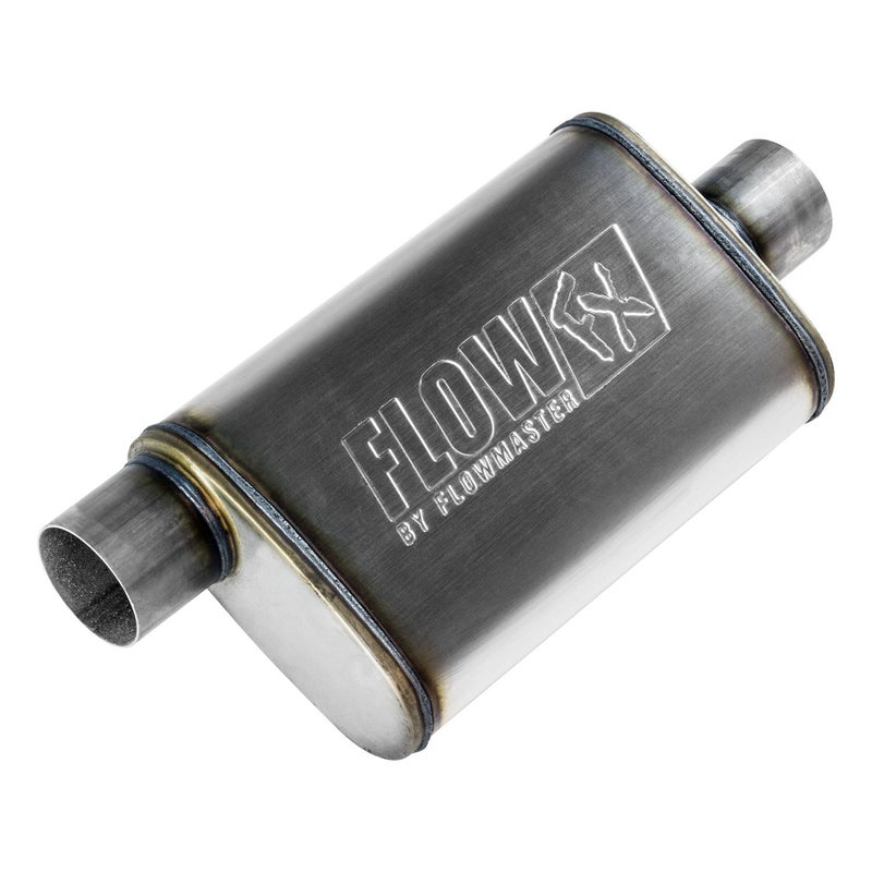 Flowmaster Flow FX Chambered Muffler – 3.00” Offset In / 3.00” Center Out – Moderate Sound – Stainless Steel – Affordable Performance for Modern Trucks, Muscle Cars & Daily Drivers (71229) - Image 5