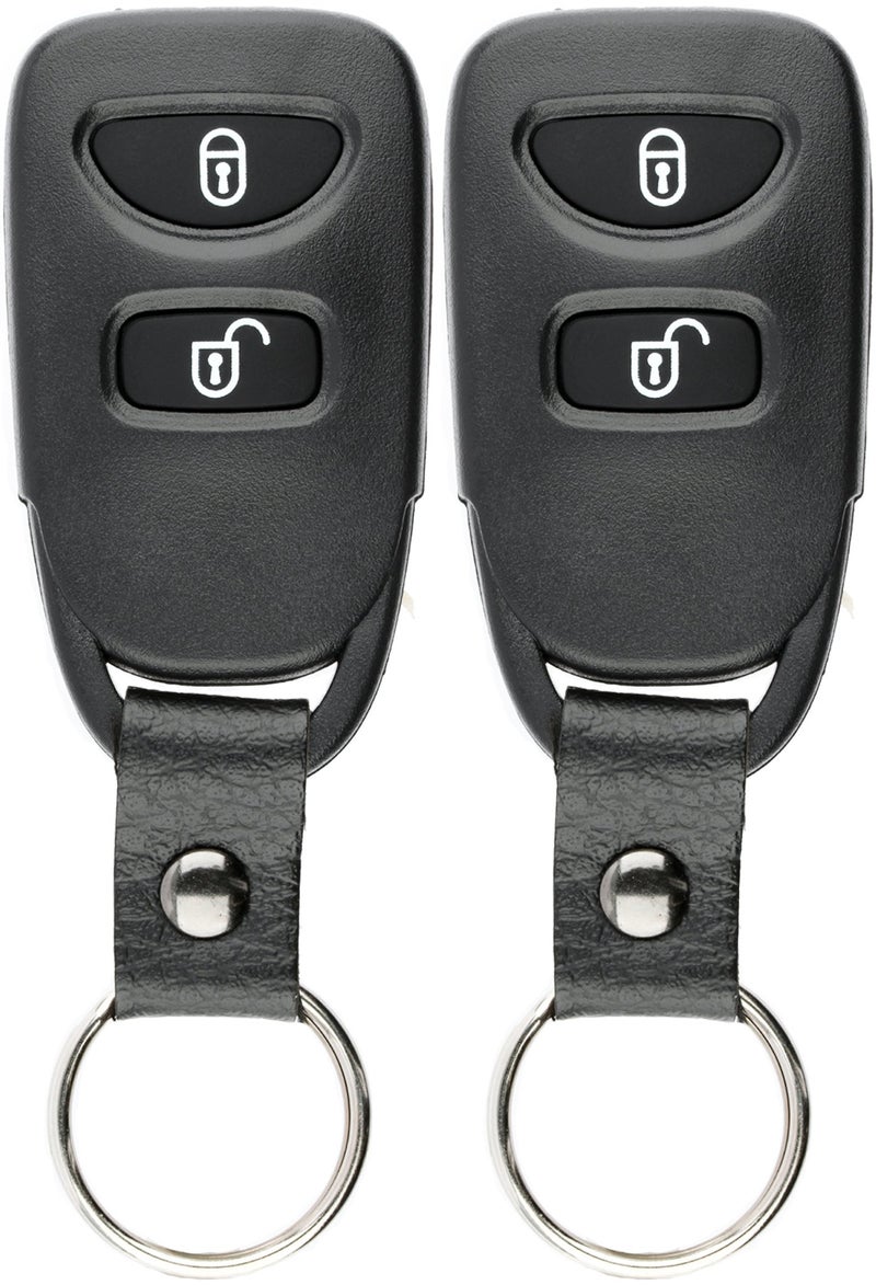KeylessOption Keyless Entry Remote Control Car Key Fob Alarm for Hyundai Accent 20142017 TQ8RKE4F14 Pack of 2