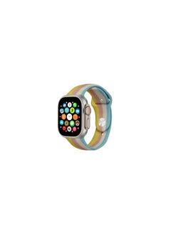 Apple Watch Band 49mm 45mm 44mm 42mm Stripe Silicone Replacement Band for iWatch Ultra2 Ultra Series 9/8/7/SE/6/5/4/3/2/1