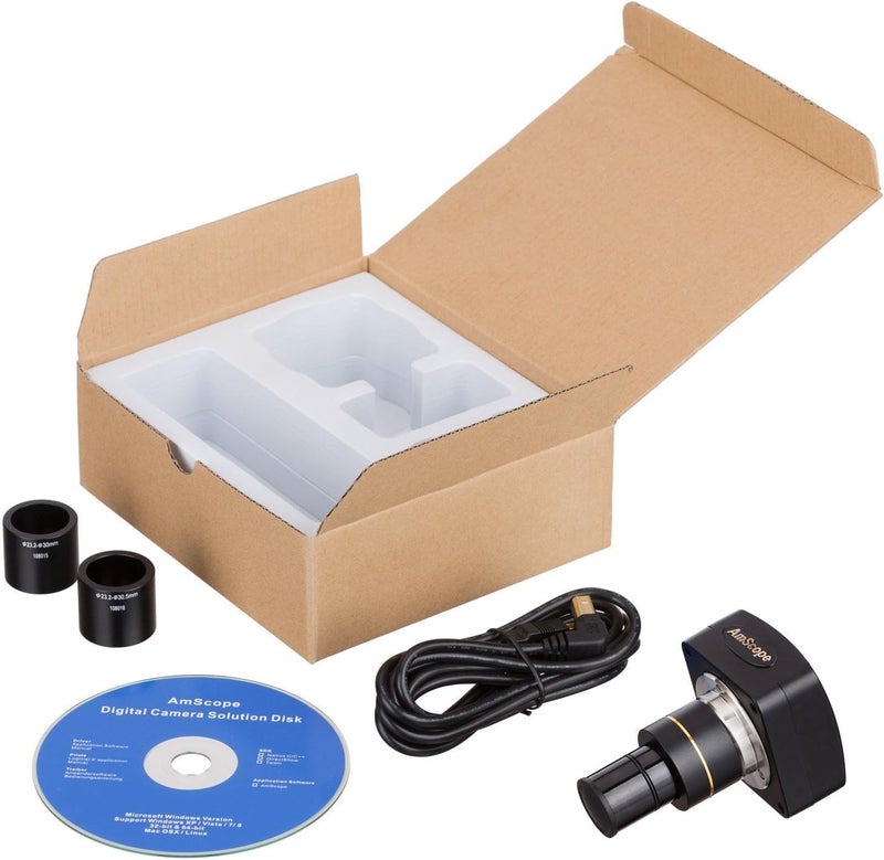 AmScope AmScope MU800 NEW 8 MP Microscope Camera USB 20 Photo Video  - Image 3
