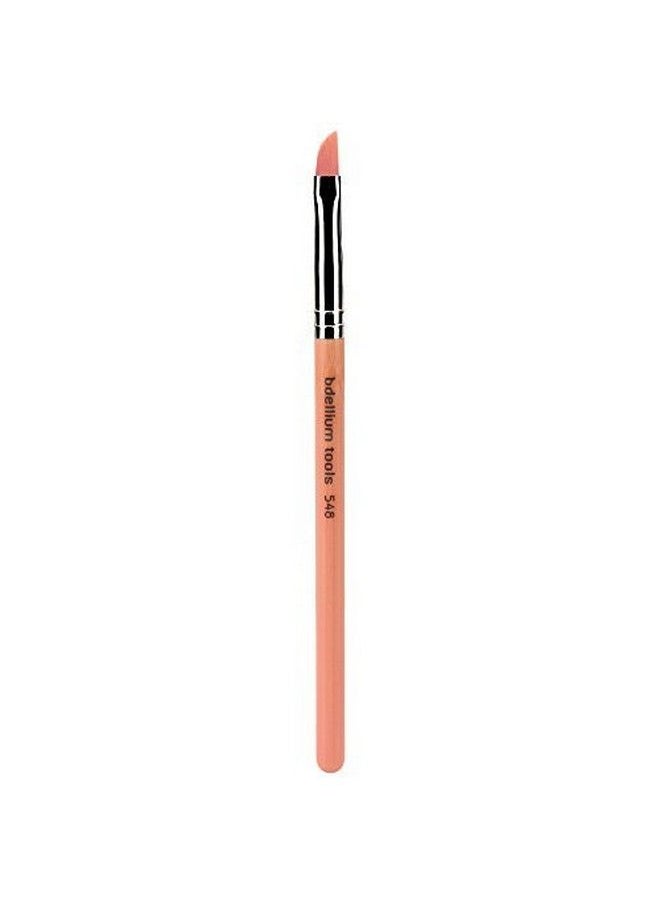 Bdellium Tools Professional Makeup Brush Pink Bambu Series 548 Dagger Lip  - Image 1