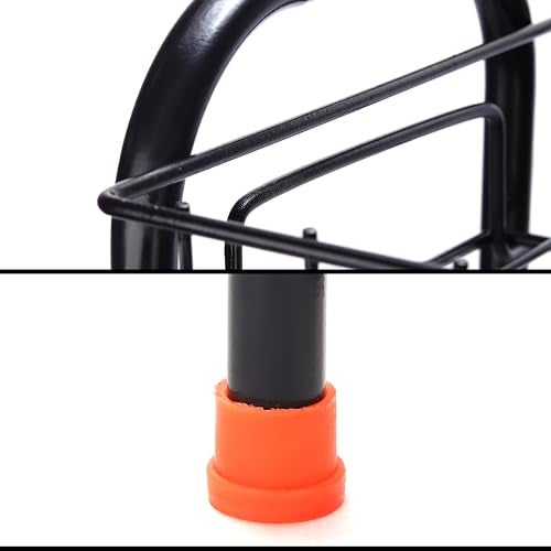 Namani 3 Tier Foldable Black Multipurpose Rack for Kitchen & Bathroom – Heavy Metal Storage Rack Shelf Organizer for Plates, Utensils, Toiletries & Storage, Space Saver - Image 4