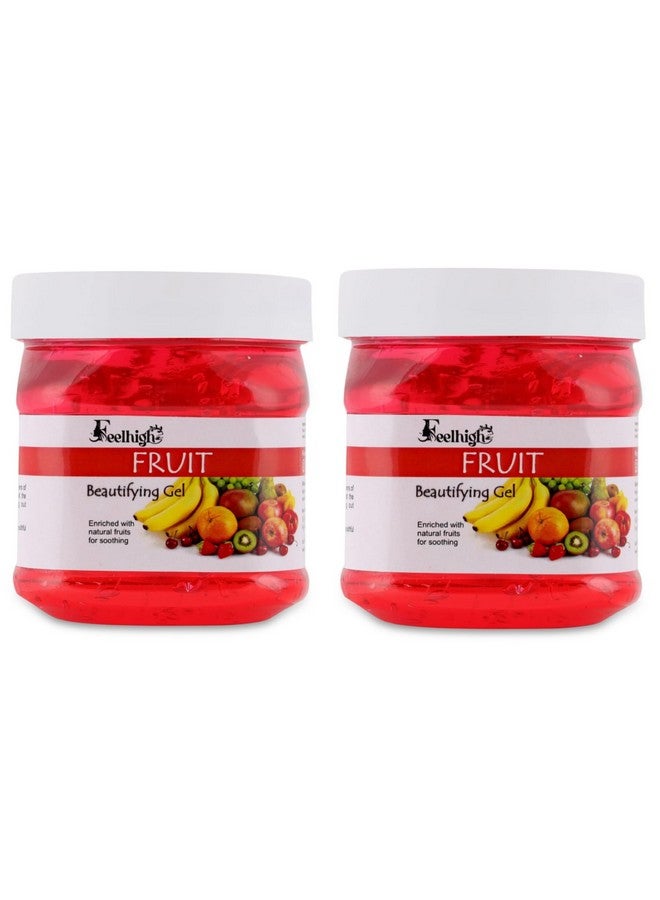 Feelhigh Combo Skin Purifying Fruit Gel products-facial product For Face & body Gel Pack 2 Men and Women Fruit Face Gel All Type of SKin - Image 1