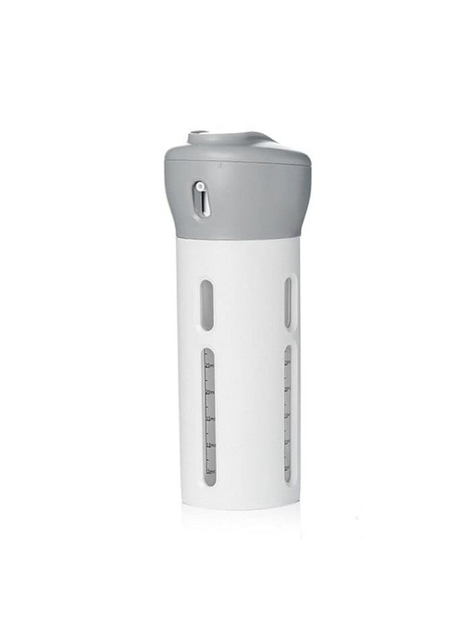 VENJA (LABEL) Venja 4 in 1 Travel Dispenser Bottle Set Travel Refillable Cosmetic Containers Set Plastic Leak Proof Travel Size Toiletries Liquid Lotion Container Pack of 1 - Image 1