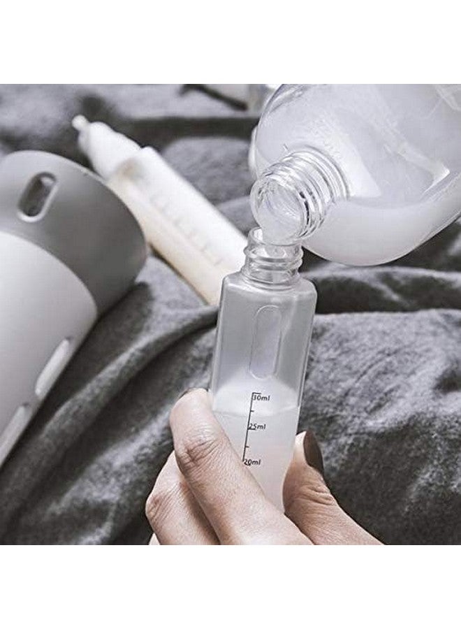 VENJA (LABEL) Venja 4 in 1 Travel Dispenser Bottle Set Travel Refillable Cosmetic Containers Set Plastic Leak Proof Travel Size Toiletries Liquid Lotion Container Pack of 1 - Image 4