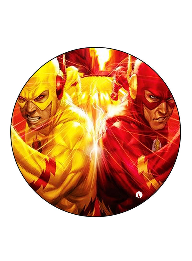 RKN Flash Printed Fridge Magnet  Round  Multicolour - Image 2