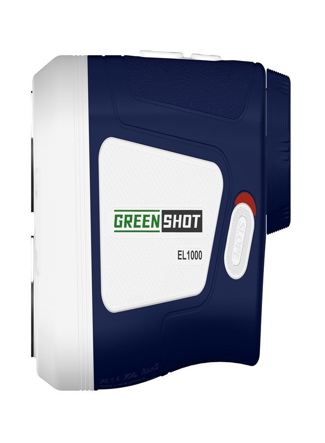 GREEN SHOT Golf Range Finder with Slope - 1200 Yards Range Finder Golf, 6X Magnification Laser Rangefinder Magnetic with Flag Pole Lock Vibration, Rechargeable Compact Golf Accessories for Men - Image 1