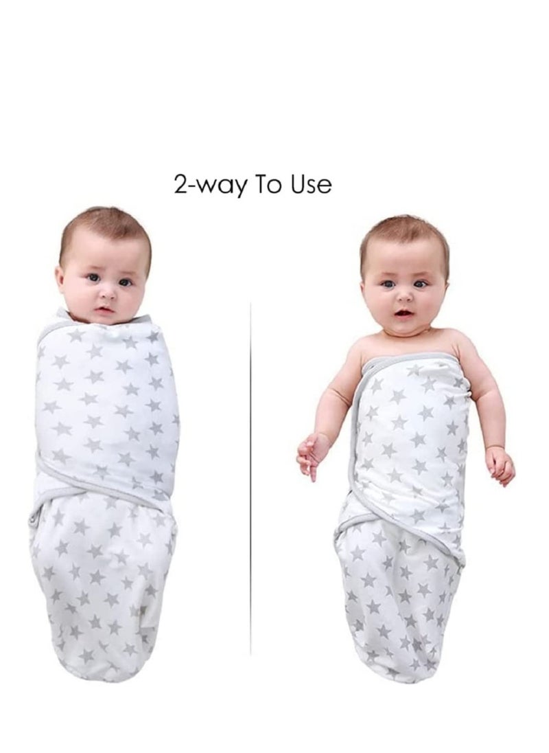 Joyelink - 3 Pack Swaddle Blankets for Baby Girls Boys, Adjustable Infant Newborn Swaddle Sack Baby Wraps Soft Cotton Swaddle Sack - Image 1