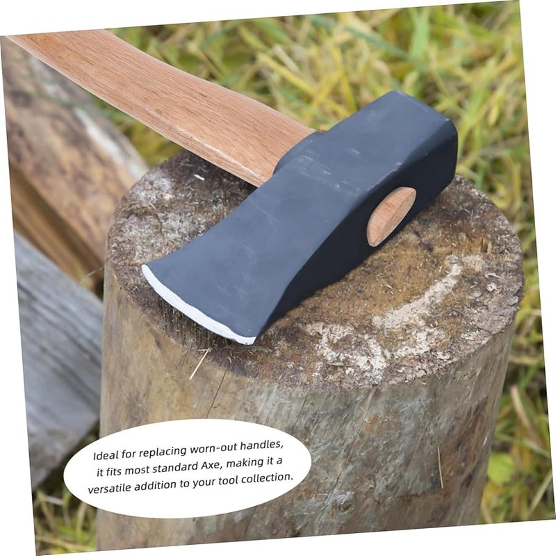 Wooden Axe Handle Replacement 16 Inch for Garden Tools Chopping Splitting - Image 4