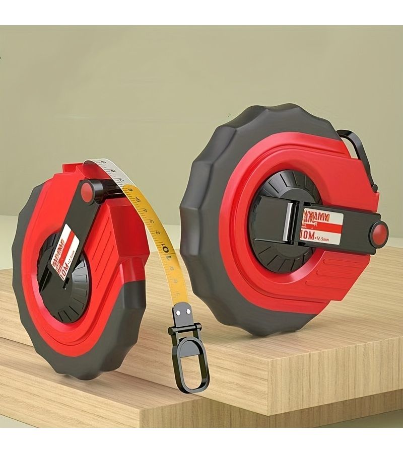Fiberglass Tape Measure Heavy Duty 1968.5 Inch Measuring Long Length Anti Slip Durable High Precision Cloth Ruler For Construction Surveying - Image 1