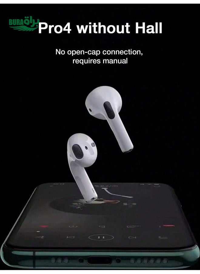 BURAQ - TWS True Wireless 5.0 Stereo HiFi Earphones, Wireless Earbuds Noise Cancelling Headphones Built In Mic Handset IPX5 Waterproof For Sport Women Gifts Ideas - Image 1