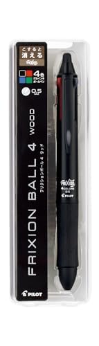 Pilot 4 Color Ballpoint Pen, Frixion Ball 4, LKFB-3SEF-B, 0.5mm, Black - Image 2