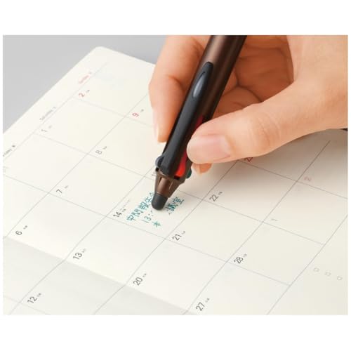 Pilot 4 Color Ballpoint Pen, Frixion Ball 4, LKFB-3SEF-B, 0.5mm, Black - Image 4